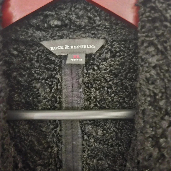 Rock and Republic Denim Faux Leather Size XL - Picture 9 of 10